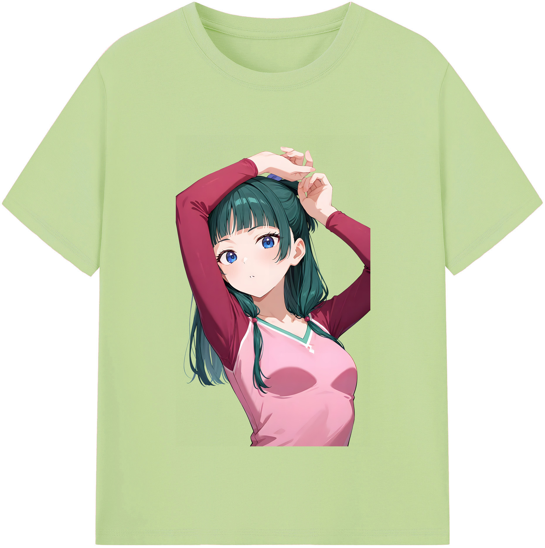 （画像用） 薬屋のひとりごと The Apothecary Diaries 綿100％半袖Tシャツ（フロントプリント）